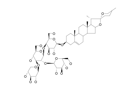 3-O-BETA-LYCOTETRAOSYL_(25S)-YAMOGENIN