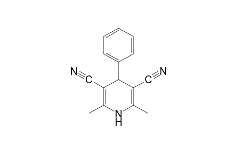 1,4-dihydro-2,6-dimethyl-4-phenyl-3,5-pyridinedicarbonitrile