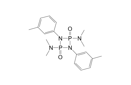 2,4-bis(dimethylamino)-1,3-di-m-tolyl-1,3,2,4-diazadiphosphetidine, 2,4-dioxide