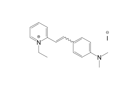 2-[p-(dimethylamino)styryl]-1-ethylpyridinium iodide