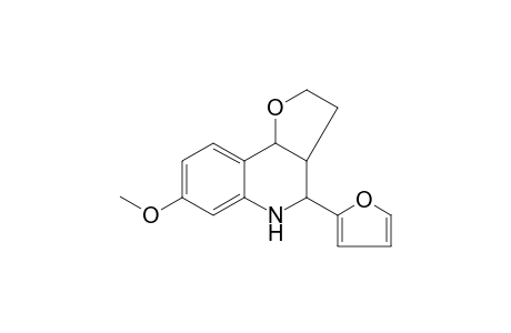 4-(2-furanyl)-7-methoxy-2,3,3a,4,5,9b-hexahydrofuro[3,2-c]quinoline