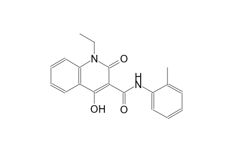 1-ethyl-4-hydroxy-N-(2-methylphenyl)-2-oxo-1,2-dihydro-3-quinolinecarboxamide