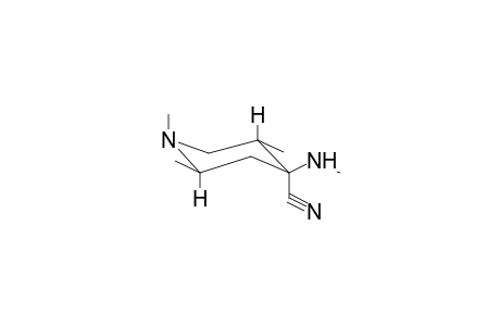 BETA-4-METHYLAMINO-1,2,5-TRIMETHYL-4-CYANOPIPERIDINE