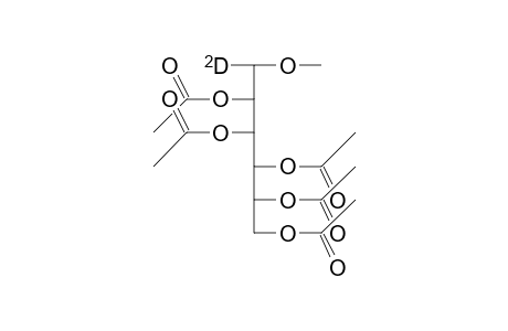 1,2,3,4,5-Penta-O-acetyl-6-O-methyl-d-mannitol