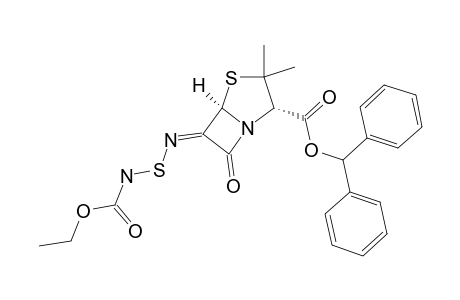 DIPHENYLMETHYL_N-CARBOETHOXY-S-AMINOSULFENIMINOPENICILLANATE