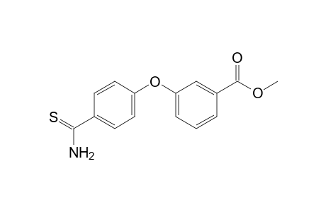 3-(4-Carbamothioylphenoxy)benzamide