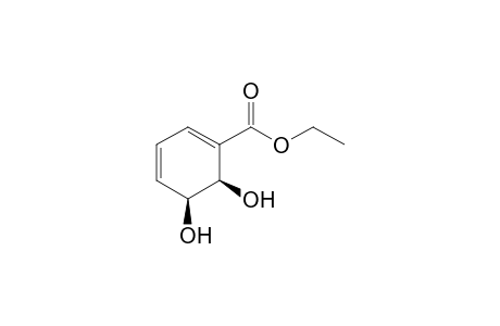 (5S,6R)-5,6-Dihydroxy-cyclohexa-1,3-dienecarboxylic acid ethyl ester