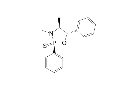 4,N-DIMETHYL-2,5-DIPHENYL-1,3,2-OXAZAPHOSPHOLIDINE-2-THIONE