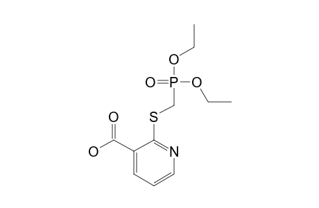 3-[(DIETHOXYPHOSPHORYL)-THIOMETHYL]-NICOTINIC-ACID