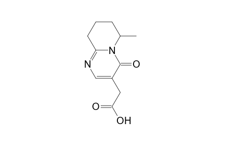 4H-Pyrido[1,2-a]pyrimidine-3-acetic acid, 6,7,8,9-tetrahydro-6-methyl-4-oxo-