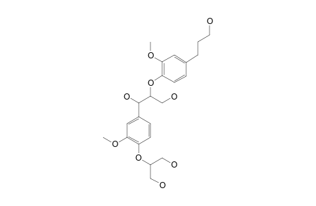 1-(4-O-(2-HYDROXY-1-HYDROXYMETHYLETHYL)-3-METHOXYPHENYL)-2-(4-(1-PROPANOL)-3-METHOXYPHENYL)-PROPANE-1,3-DIOL