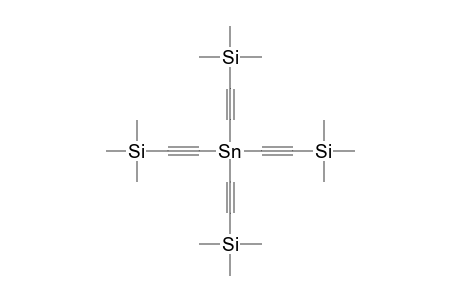 Trimethyl-[2-[tris(2-trimethylsilylethynyl)stannyl]ethynyl]silane