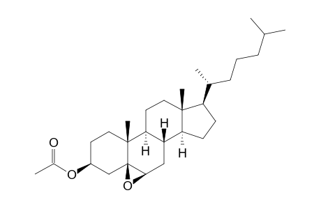 5-BETA,6-BETA-EPOXY-3-BETA-ACETOXY-CHOLESTANE