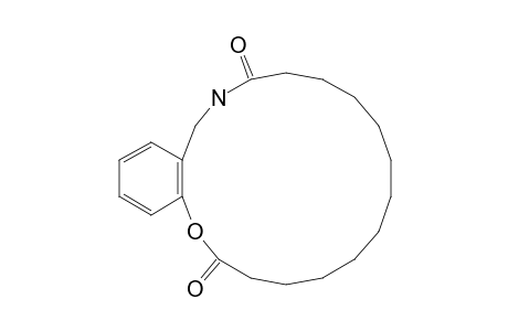 7,8,9,10,11,12,13,14,15,16,17,18-DODECAHYDRO-6H,19H-BENZO-[B]-1-OXA-5-AZACYCLOOCTADECEN-7,19-DIONE