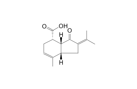 2-METHYL-7-OXO-8-ISOPROPYLIDEN-CIS-BICYCLO[4.3.0]NON-2-EN-CIS-5-CARBOXYLIC ACID