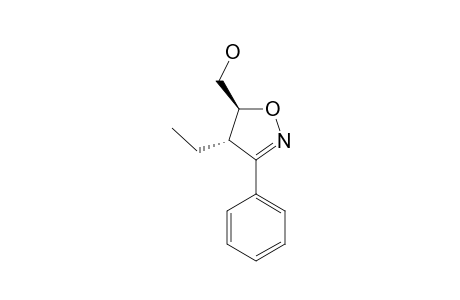 TRANS-4-ETHYL-5-HYDROXYMETHYL-3-PHENYL-4,5-DIHYDROISOXAZOLE