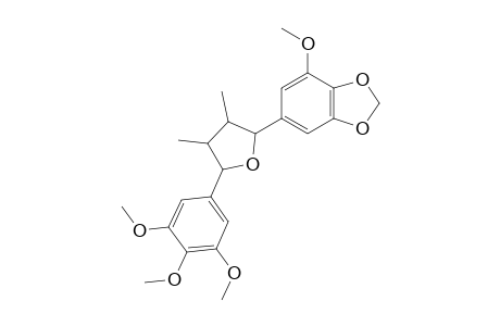 REL-(7R,8R,7'R,8'R)-3',4'-METHYLENEDIOXY-3,4,5,5'-TETRAMETHOXY-7,7'-EPOXYLIGNAN