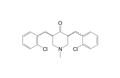 3,5-bis(o-chlorobenzylidene)-1-methyl-4-piperidone