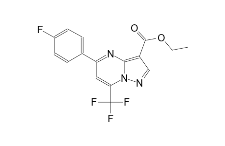 ethyl 5-(4-fluorophenyl)-7-(trifluoromethyl)pyrazolo[1,5-a]pyrimidine-3-carboxylate