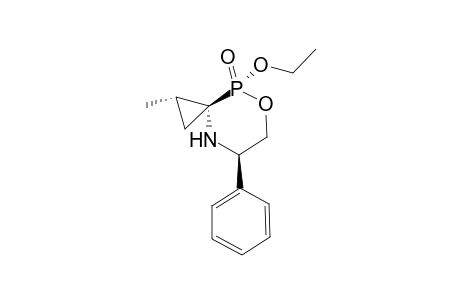 (1S,3S,4S*,7R)-4-Ethoxy-1-methyl-7-phenyl-5-oxa-8-aza-4-phosphaspiro[2.5]octane 4-oxide