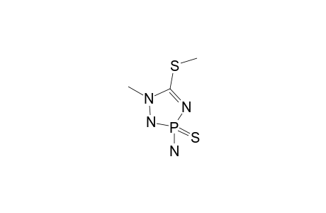 3-THIO-3-AMINO-5-METHYLTHIO-1-METHYL-1,2,4,3-TRIAZAPHOSPHOLINE