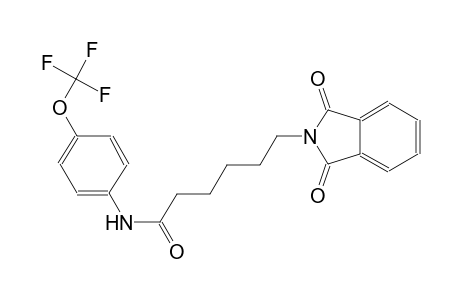 6-(1,3-Dioxo-1,3-dihydro-2H-isoindol-2-yl)-N-[4-(trifluoromethoxy)phenyl]hexanamide