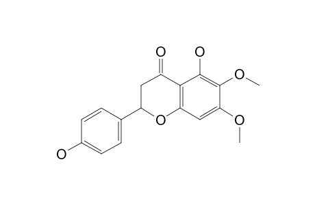 5,4'-DIHYDROXY-6,7-DIMETHOXYFLAVANONE