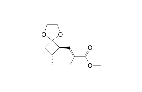 METHYL-(TRANS,E)-3-(2-METHYL-5,8-DIOXASPIRO-[3.4]-OCT-1-YL)-2-PROPENOATE