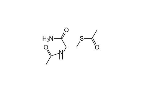 L-2-ACETAMIDO-3-MERCAPTOPROPIONAMIDE, ACETATE