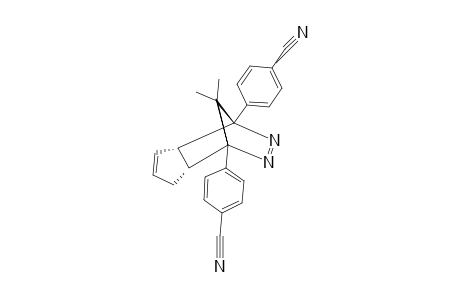 (1-ALPHA,4-ALPHA,4A-ALPHA,7A-ALPHA)-4,4A,7,7A-TETRAHYDRO-1,4-BIS-(4'-CYANOPHENYL)-8,8-DIMETHYL-1,4-METHANO-1H-CYCLOPENTA-[D]-PYRIDAZINE