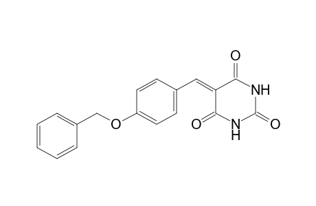 5-[p-(BENZYLOXY)BENZYLIDENE]BARBITURIC ACID