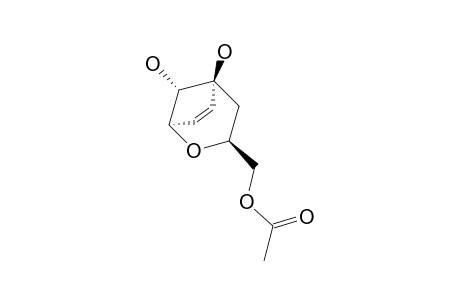 3-BETA-ACETOXYMETHYL-5-BETA-HYDROXY-2-OXA-1-BETA-BICYCLO-[3.2.1]-OCT-6-ENE