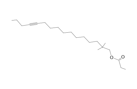 2,2-Dimethyl-12-hexadecynylpropanoate