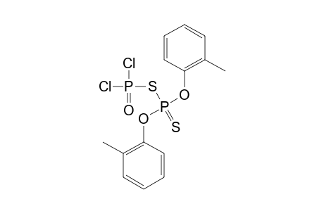 [BIS-(ORTHO-TOLYLOXY)-PHOSPHOROTHIOYLTHIO]-(OXO)-PHOSPHORUS-(V)-CHLORIDE