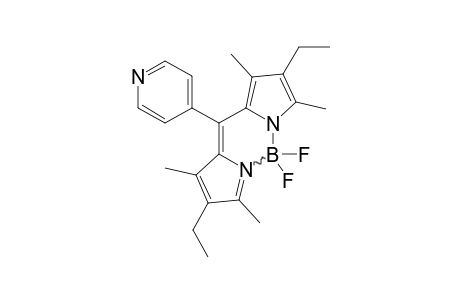 4,4-DIFLUORO-8-(4'-PYRIDINYL)-1,3,5,7-TETRAMETHYL-2,6-DIETHYL-4-BORA-3A,4A-DIAZA-S-INDACENE