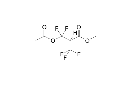 ALPHA-HYDRO-BETA-ACETOXYPENTAFLUOROISOBUTYRIC ACID, METHYL ESTER