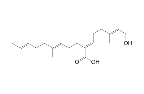 6E-Geranylgeraniol-19-oic acid