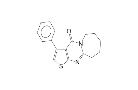 3-Phenyl-7,8,9,10-tetrahydrothieno[2',3':4,5]pyrimido[1,2-a]azepin-4(6H)-one