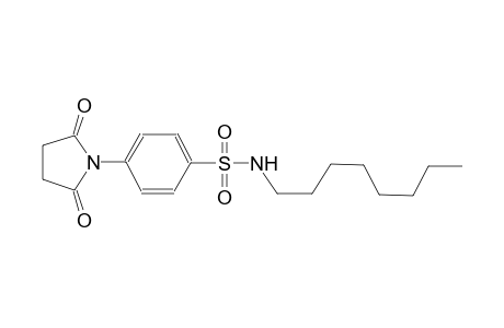 benzenesulfonamide, 4-(2,5-dioxo-1-pyrrolidinyl)-N-octyl-