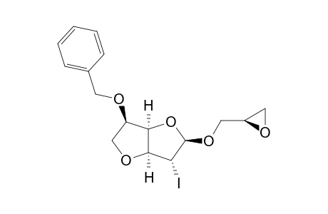 #3AC;(2R,3R,3AS,6R,6AR)-6-(BENZYLOXY)-3-IODO-2-[(R)-1-OXYRANYLMETHOXY]-HEXAHYDROFURO-[3,2-B]-FURAN;(R)-1-OXYRANYLMETHYL-3,6-ANHYDRO-2-IODO-5-O-(BENZYLOXY)-BETA