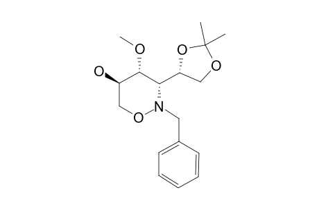 (3-R,4-R,5-R,4'-S)-2-BENZYL-3-(2',2'-DIMETHYL-1',3'-DIOXOLAN-4'-YL)-5-HYDROXY-4-METHOXY-3,4,5,6-TETRAHYDRO-2-H-1,2-OXAZINE