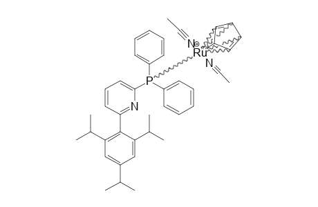 [[ETA(5)-CYCLOPENTADIENYL]-RU-[6-(2,4,6-TRIISOPROPYL-PHENYL)-2-DIPHENYLPHOSPHINO-PYRIDINE](2)-(ACETONITRILE)](+)