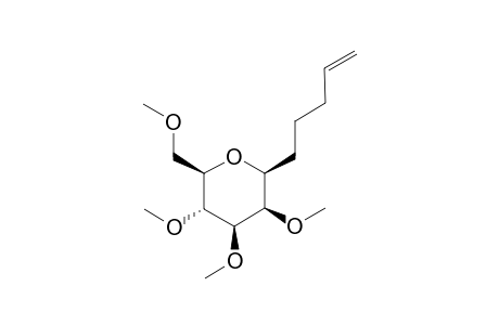 6,10-ANHYDRO-1,2,3,4,5-PENTADEOXY-7,8,9,11-TETRA-O-METHYL-D-GLYCERO-D-GALACTO-UNDEC-1-ENITOL