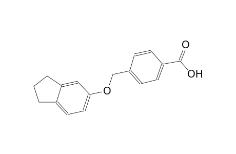 4-[(2,3-dihydro-1H-inden-5-yloxy)methyl]benzoic acid