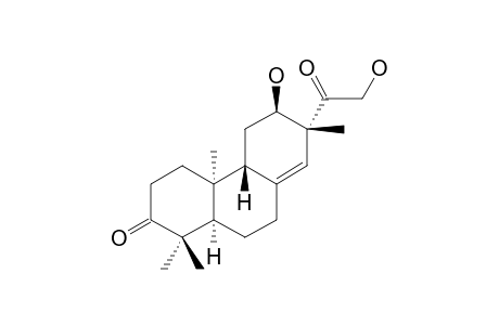 ENT-12-ALPHA,16-DIHYDROXY-13[R]-PIMAR-8(14)-ENE-3,15-DIONE