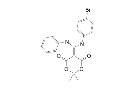 5-[(ANILINO)-(4-BROMOPHENYLAMINO)-METHYLENE]-2,2-DIMETHYL-4,6-DIOXO-1,3-DIOXANE