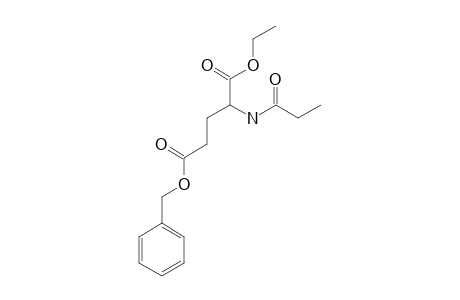 N-PROPIONYL-L-GLUTAMIC-ACID,ALPHA-ETHYL-GAMMA-BENZYLDIESTER