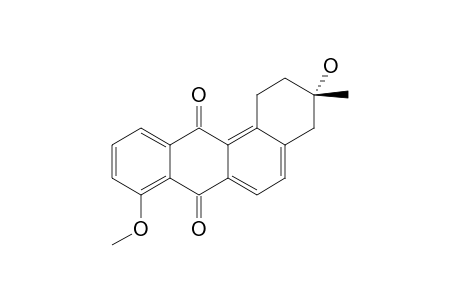 (3S)-3-HYDROXY-8-METHOXY-3-METHYL-1,2,3,4-TETRAHYDROBENZ-[A]-ANTHRACENE-7,12-DIONE