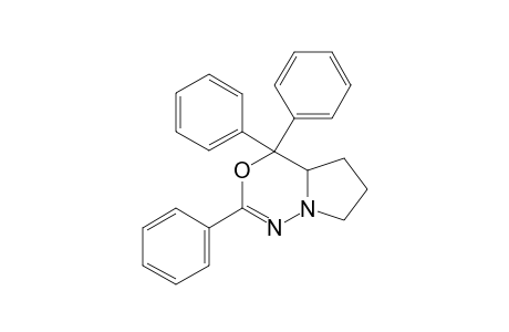 (4AS)-2,4,4-TRIPHENYL-(4H)-4A,5,6,7-TETRAHYDRO-PYRROLO-[1,2-D]-[1,3,4]-OXADIAZINE