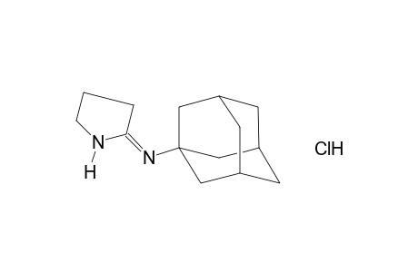 2-[(1-ADAMANTYL)IMINO]PYRROLIDINE, MONOHYDROCHLORIDE